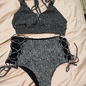 Buffbunny swimsuit bossy print